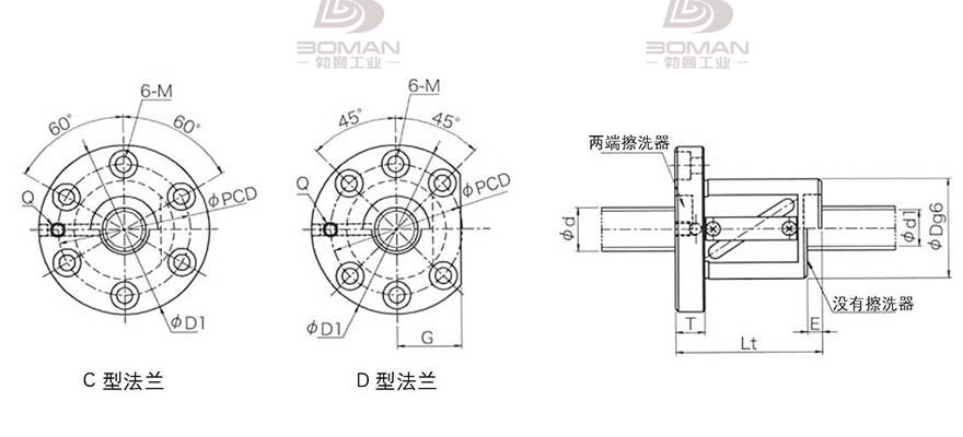 KURODA GR4005ES-DAPR 日本黑田丝杆是什么材料