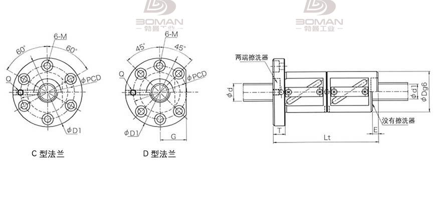 KURODA GR4505CD-DAPR 黑田精工丝杆规格说明